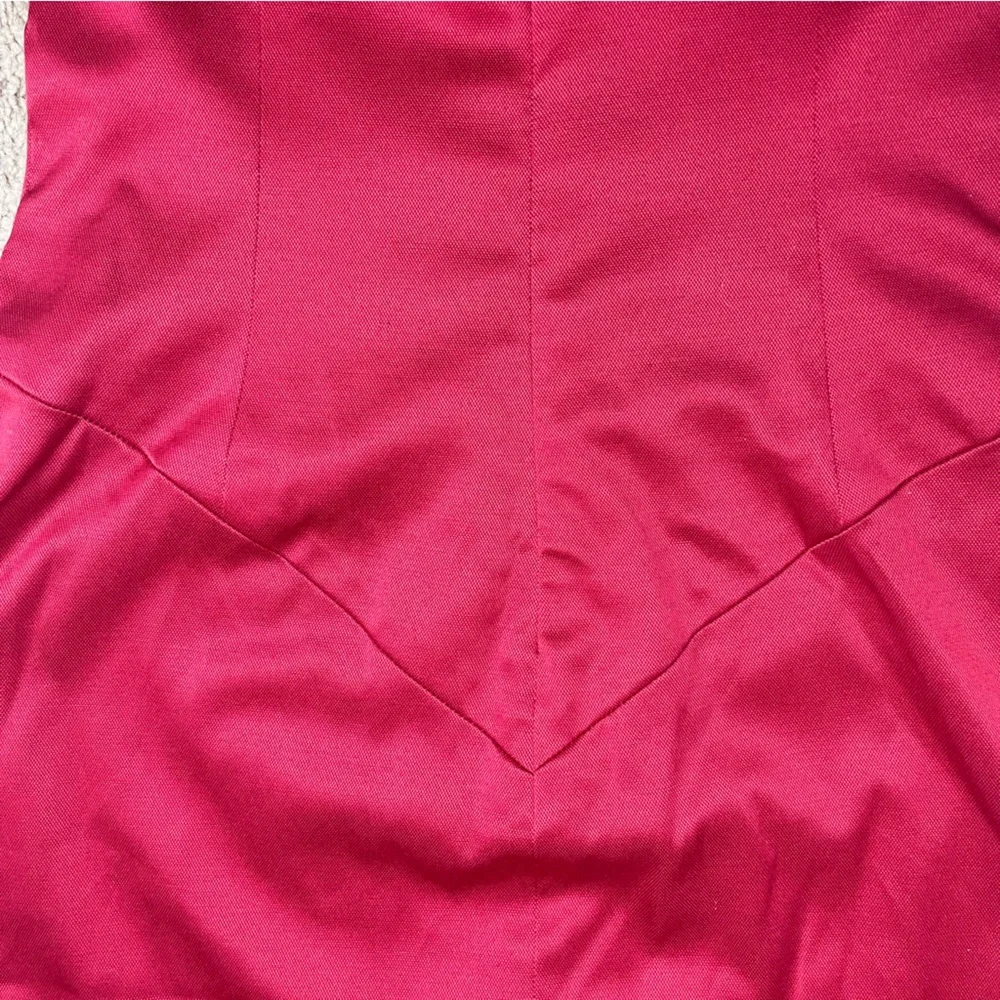 Black Halo Dress Size 2 Reynier Mini NWT Flame Red - Picture 5 of 6